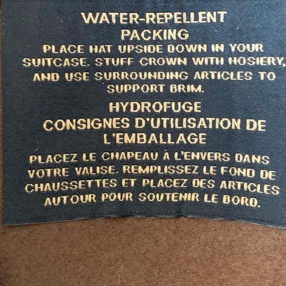 Eric Javits Wool Fedora Hat Brown Size One - Picture 7 of 15